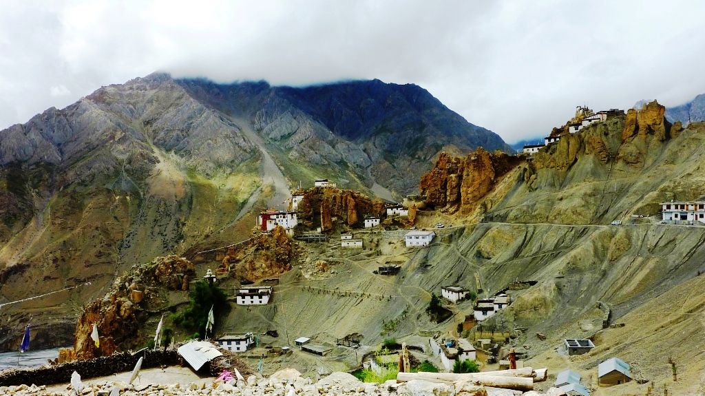 Dhankar Monastery Village