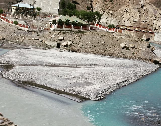 Satluj Baspa River Sangam